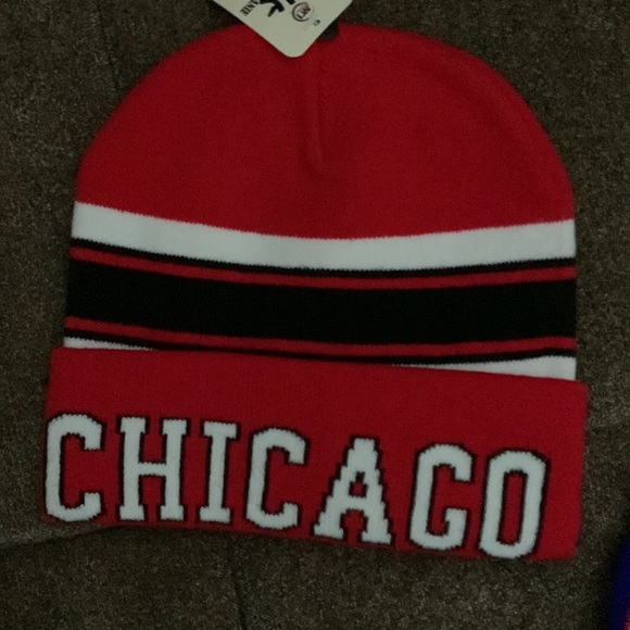 🔵 Multicolored Chicago Hats - only blue left - Picture 2 of 8